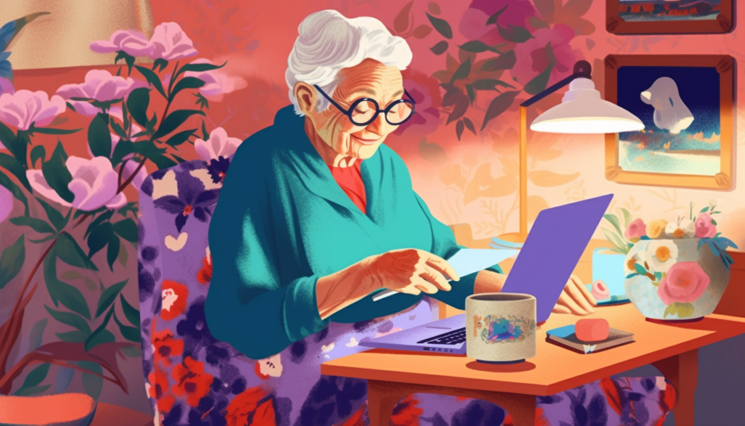 How to Access Online Health Services for My Grandma